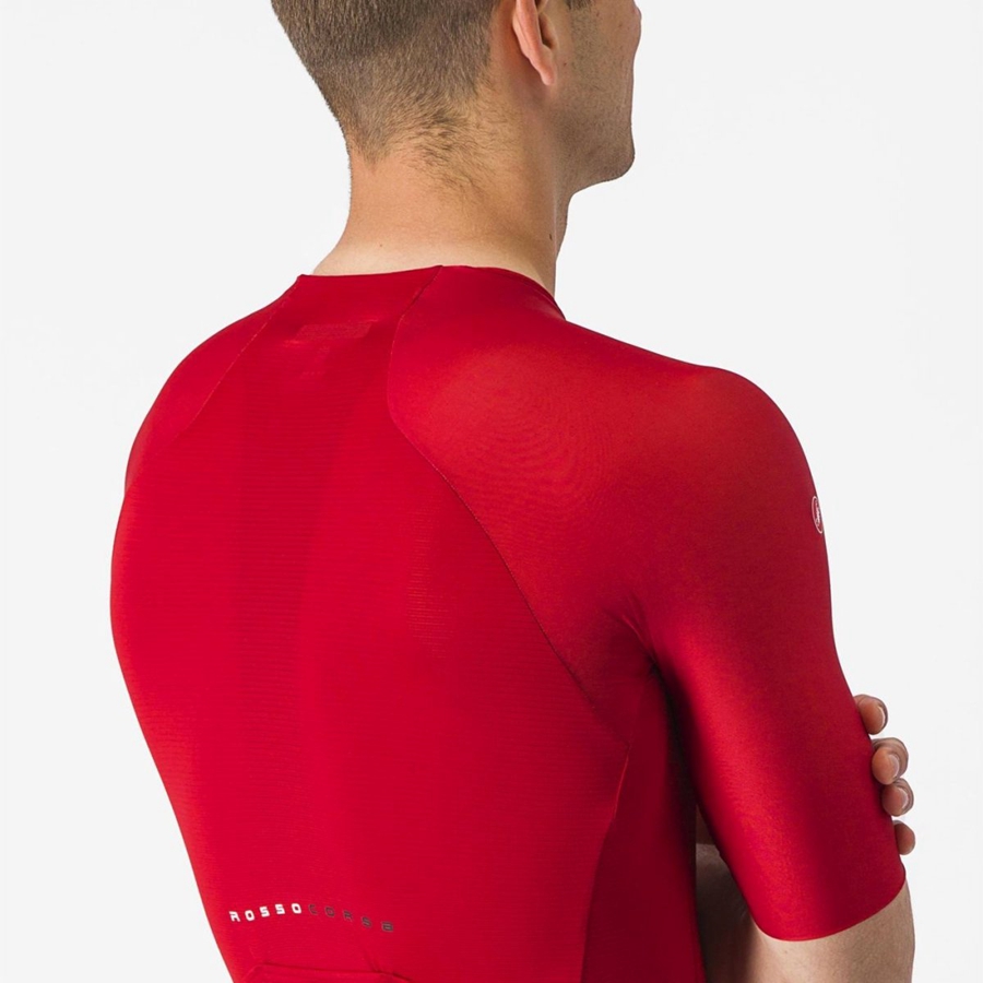 Red Men Castelli AERO RACE 7.0 Jersey | 895426-POR