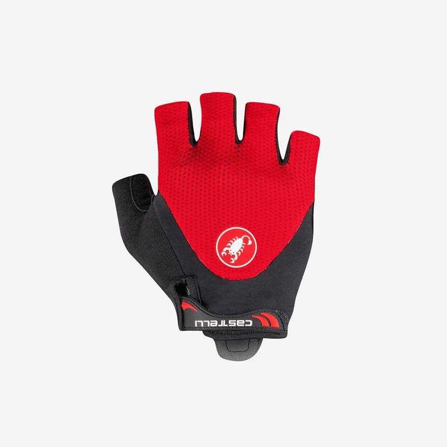 Red Men Castelli ARENBERG GEL 2 Gloves | 489723-DZY