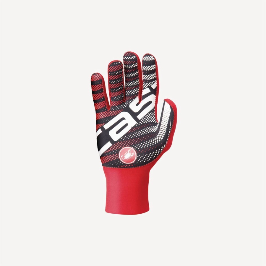 Red Men Castelli DILUVIO C Gloves | 520164-OIM