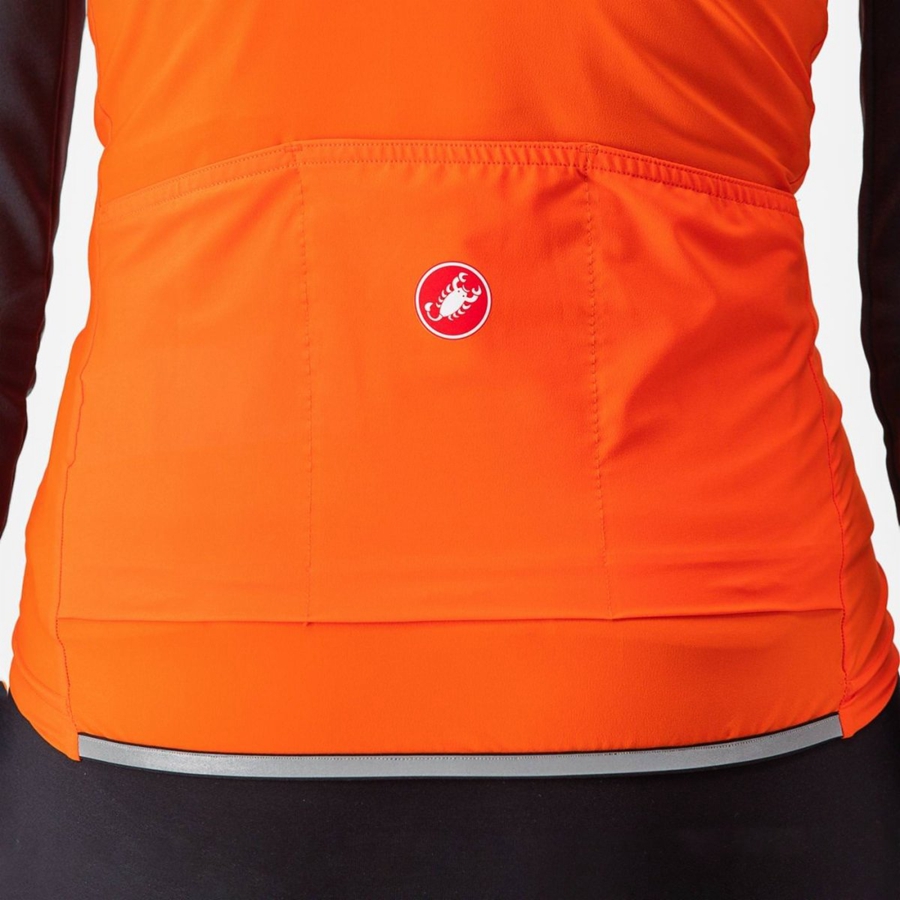 Red Orange Women Castelli PERFETTO RoS 2 W Vest | 137905-RCP