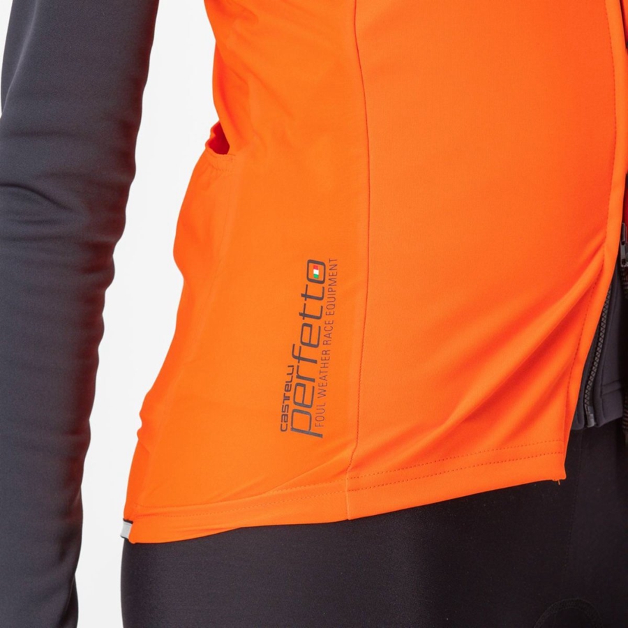 Red Orange Women Castelli PERFETTO RoS 2 W Vest | 137905-RCP