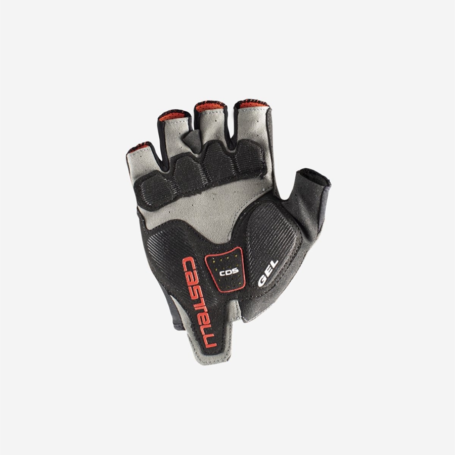 Red / Black Men Castelli ARENBERG GEL 2 Gloves | 791235-MTR