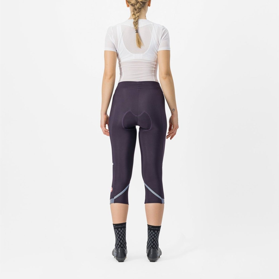 Silver Women Castelli VELOCISSIMA THERMAL KNICKER Leggings | 831205-FEC