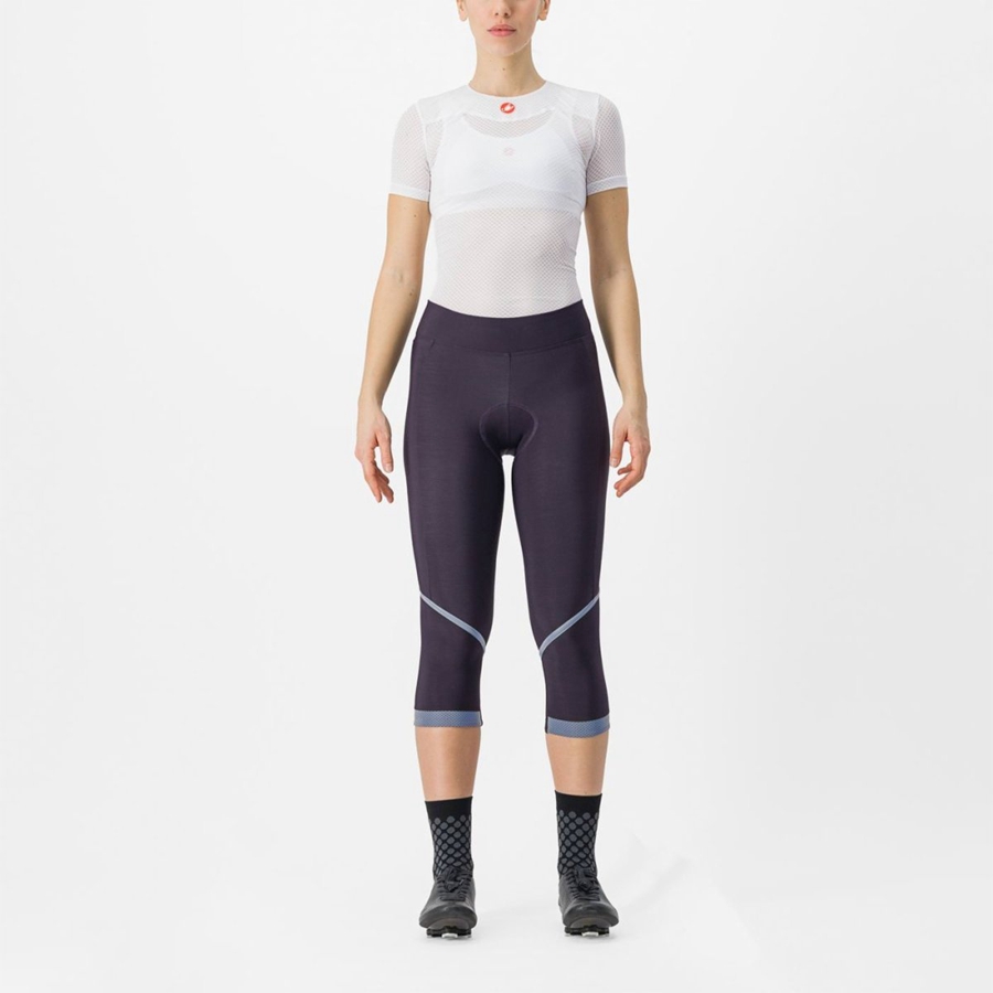 Silver Women Castelli VELOCISSIMA THERMAL KNICKER Leggings | 831205-FEC