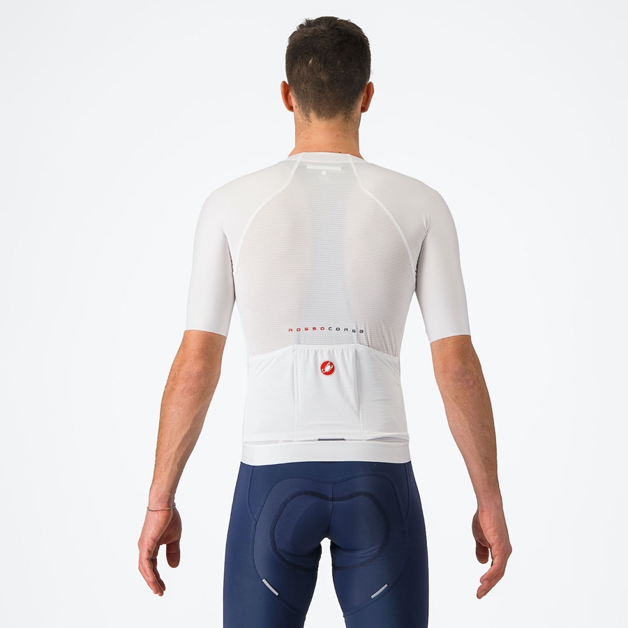 White Men Castelli AERO RACE 7.0 Jersey | 730218-IAS