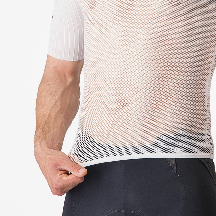 White Men Castelli BOLERO SS Base Layer | 596370-KZG