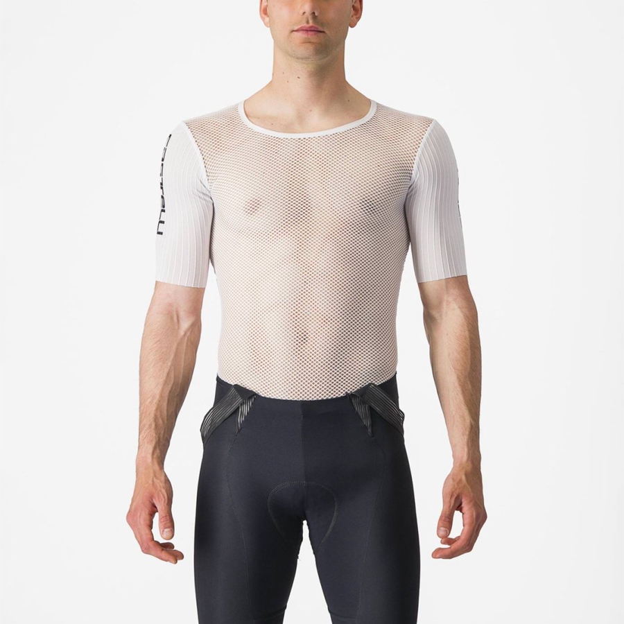 White Men Castelli BOLERO SS Base Layer | 596370-KZG