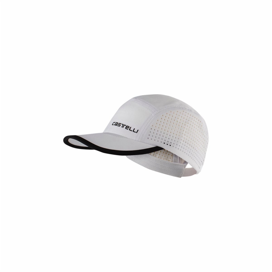 White Women Castelli LAST LEG Cap | 729813-ZTF