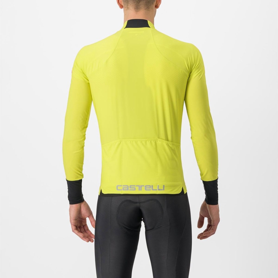 Yellow Men Castelli FLIGHT AIR Jersey | 809621-YLS