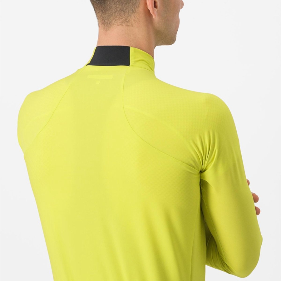 Yellow Men Castelli FLIGHT AIR Jersey | 809621-YLS