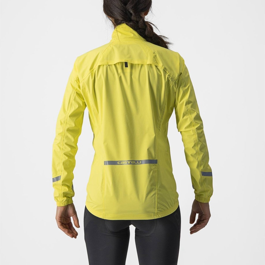 Yellow Women Castelli EMERGENCY 2 W RAIN Protection | 760915-HTO