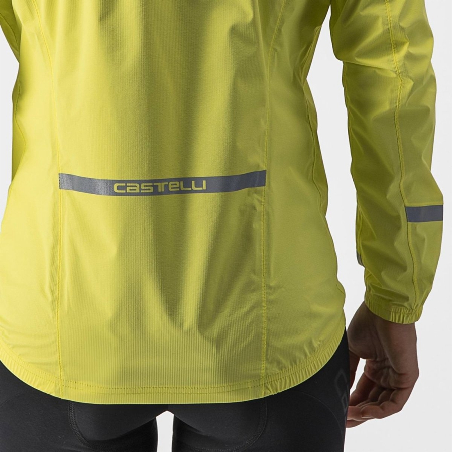 Yellow Women Castelli EMERGENCY 2 W RAIN Protection | 760915-HTO