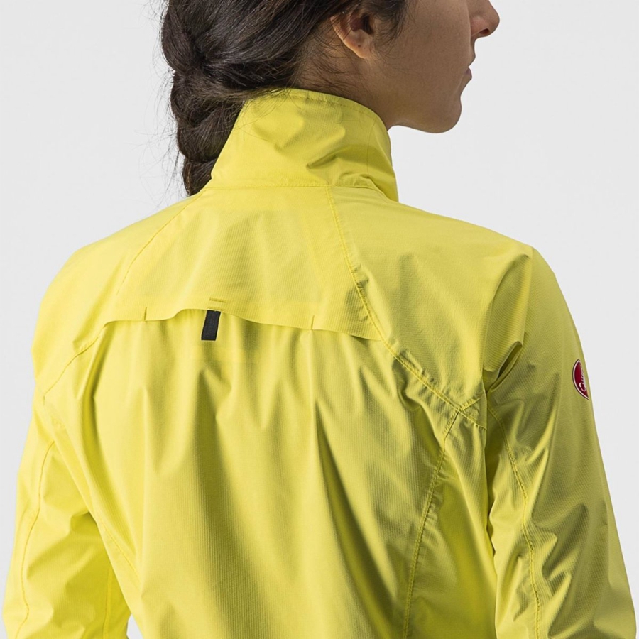 Yellow Women Castelli EMERGENCY 2 W RAIN Protection | 760915-HTO