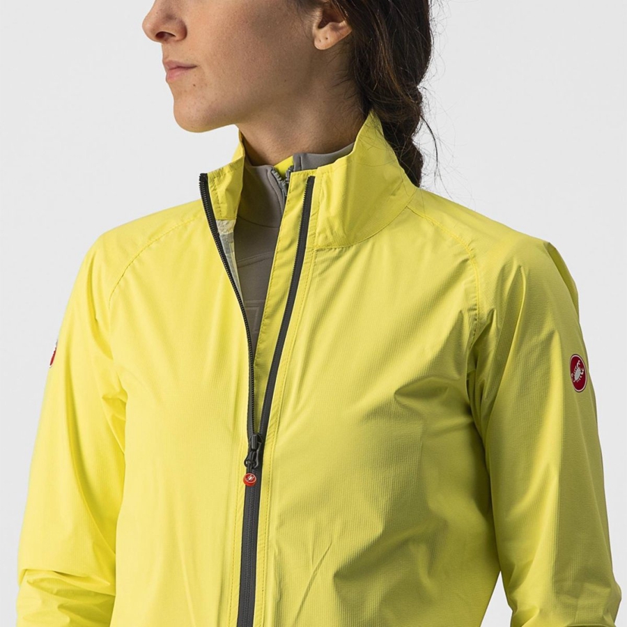 Yellow Women Castelli EMERGENCY 2 W RAIN Protection | 760915-HTO