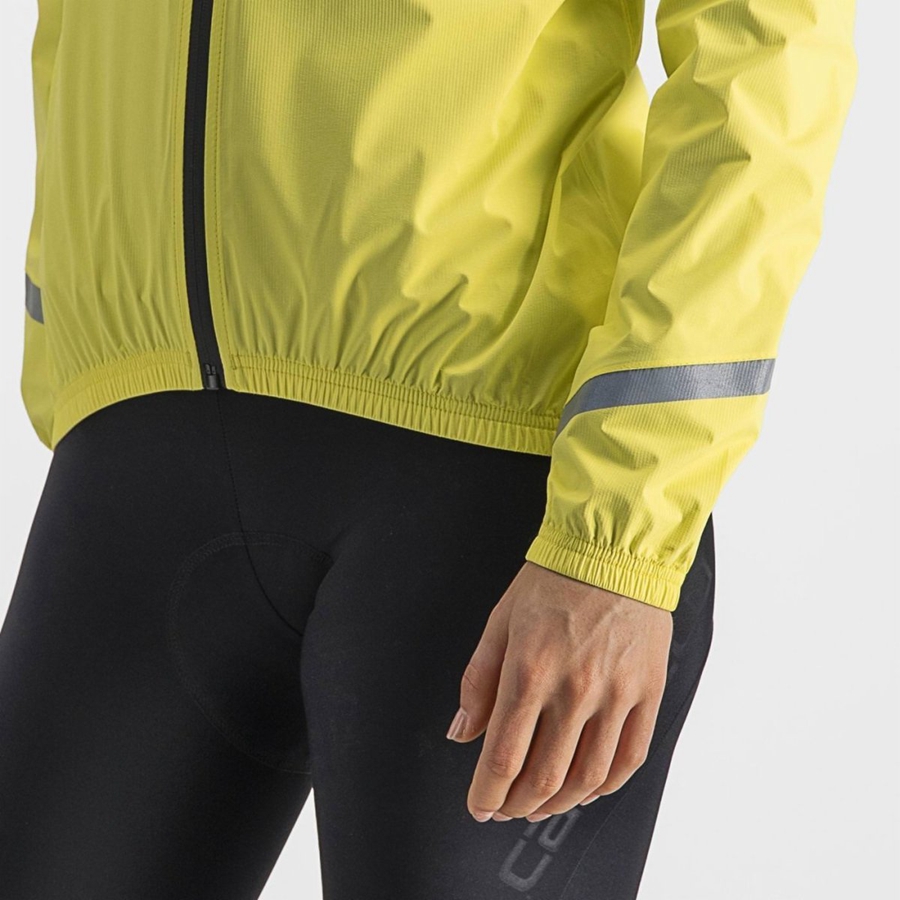 Yellow Women Castelli EMERGENCY 2 W RAIN Protection | 760915-HTO